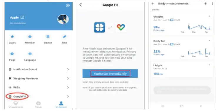 Vitafit VT705 Smart Body Weight Scale 10