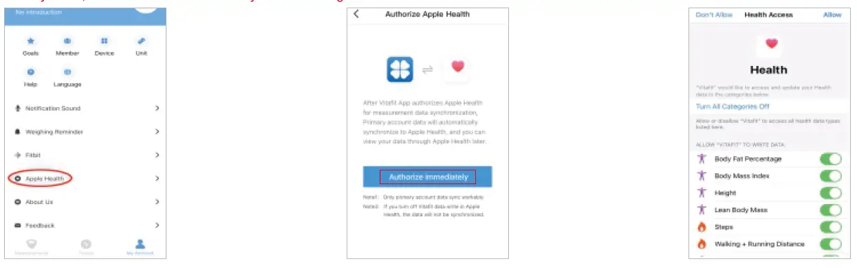 Vitafit VT705 Smart Body Weight Scale 11