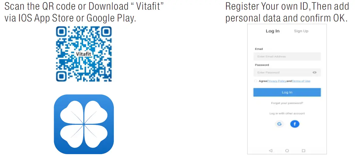 Vitafit VT705 Smart Body Weight Scale 5