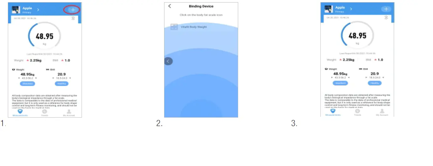 Vitafit VT705 Smart Body Weight Scale 6