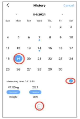 Vitafit VT705 Smart Body Weight Scale 8