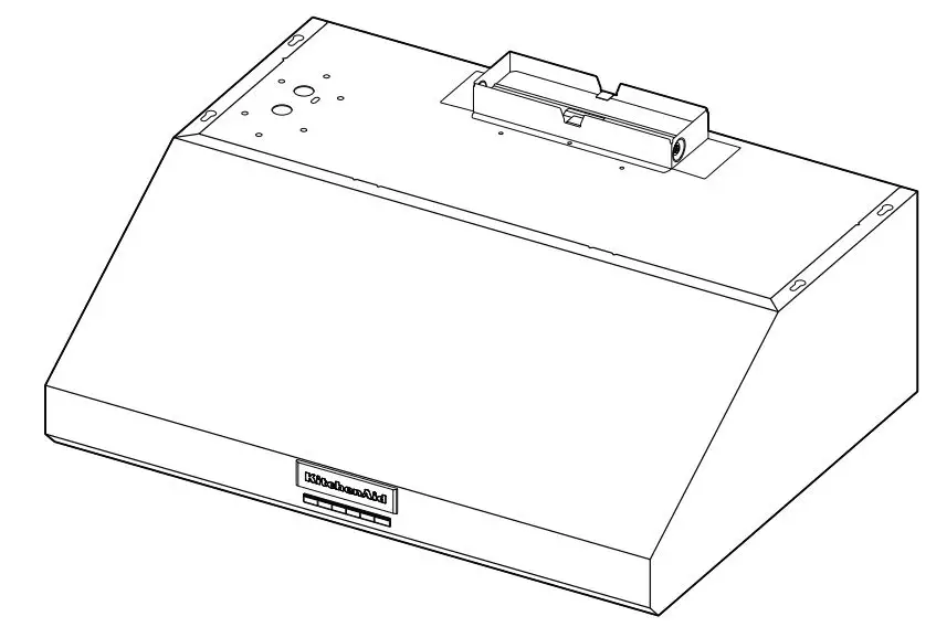 Kitchenaid Commercial Style Wall-mount Range Hood Owner's Manual
