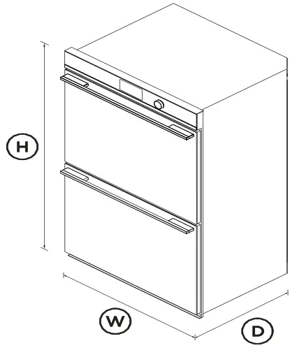 FISHER PAYKEL OB76DDPTDX2 Double Oven - 1