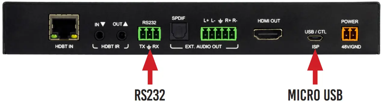 AV Pro edge AC EX70 SC2 R 18Gbps 70m HDMI via HDBaseT Scaling Extende - Figure 2