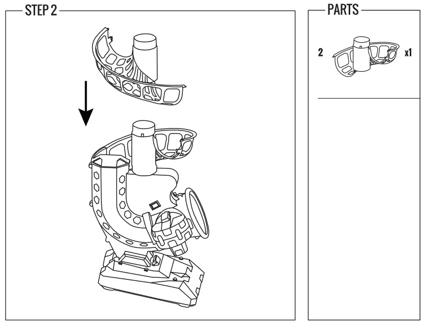 Franklin 52879 Sports Automatic Pickleball Launcher Machine - parts 2