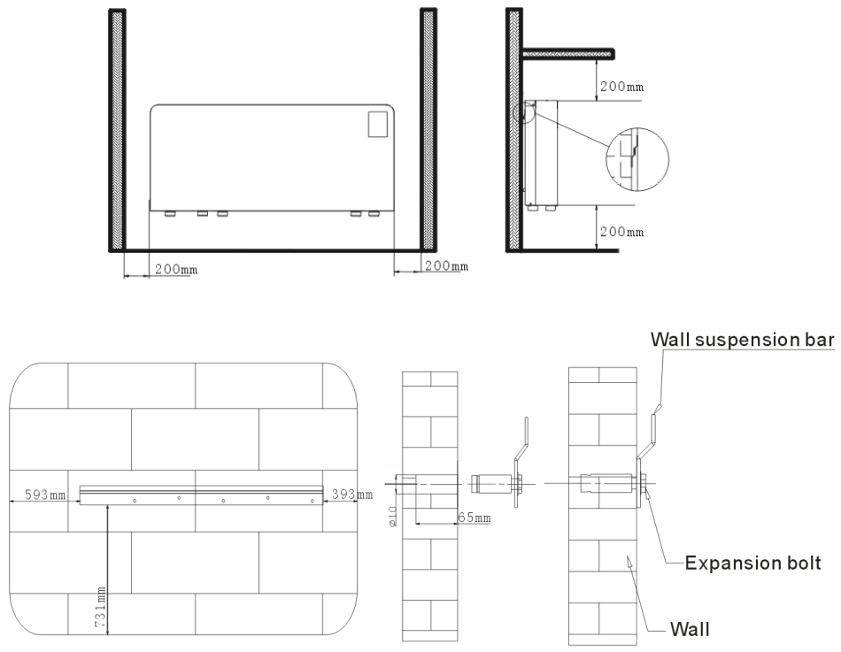 MEACO Wall 53B W Wall Mounted Dehumidifiers - FIGURE 7