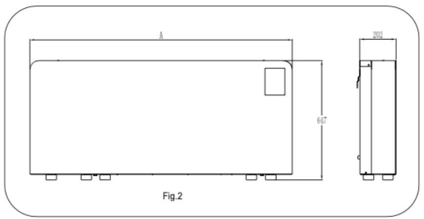 MEACO Wall 53B W Wall Mounted Dehumidifiers - SPECIFICATIONS