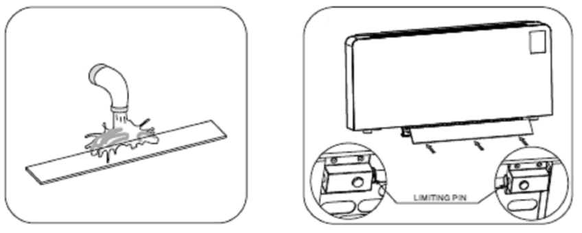 MEACO Wall 53B W Wall Mounted Dehumidifiers - filter guard