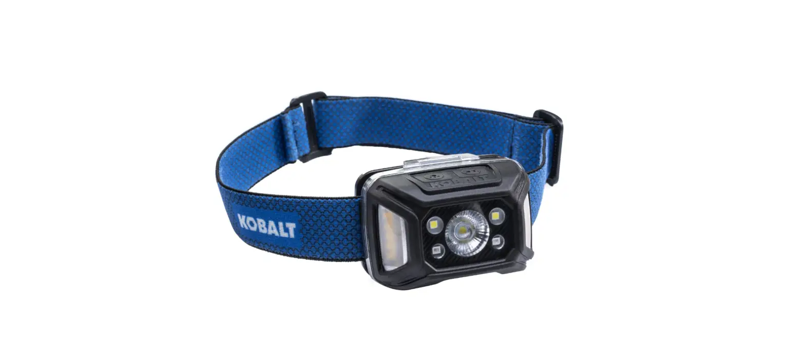 Kobalt 68119 400-lumen Led Rechargeable Headlamp User Manual