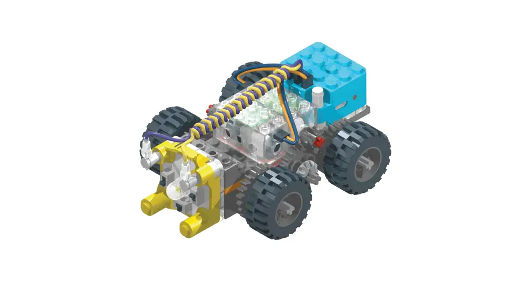 Tenka Xv-b5 Fifth Build In The Circuit Cubes Gears Go Garage Kit Instruction Manual