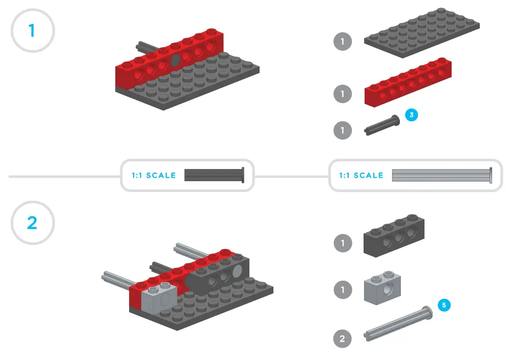 Tenka XV-B5 Fifth Build In The Circuit Cubes Gears Go Garage Kit - fig 1