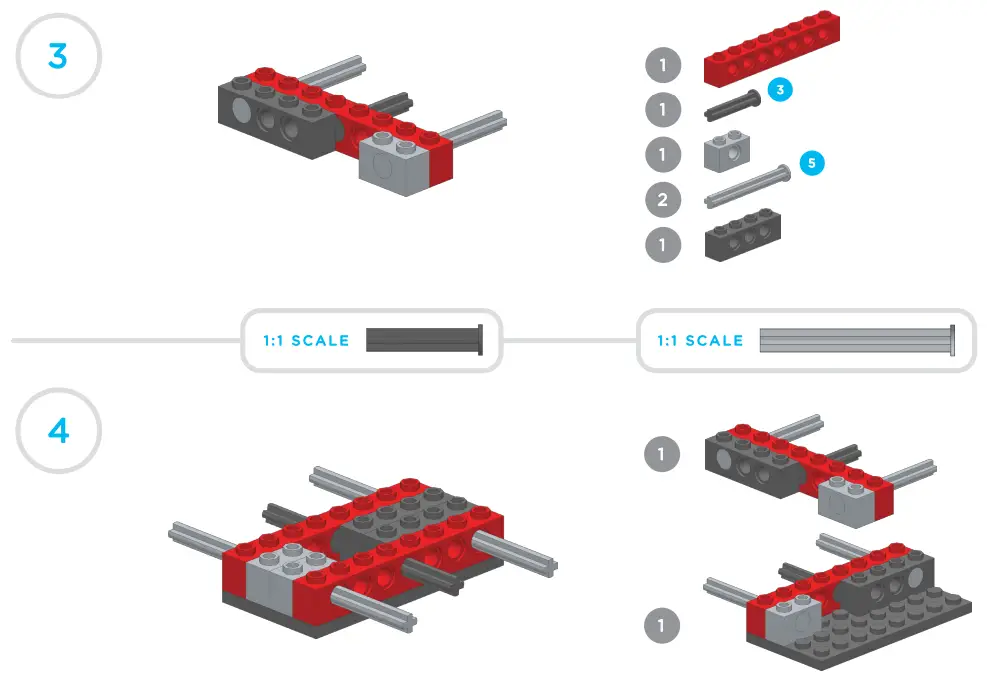Tenka XV-B5 Fifth Build In The Circuit Cubes Gears Go Garage Kit - fig 2