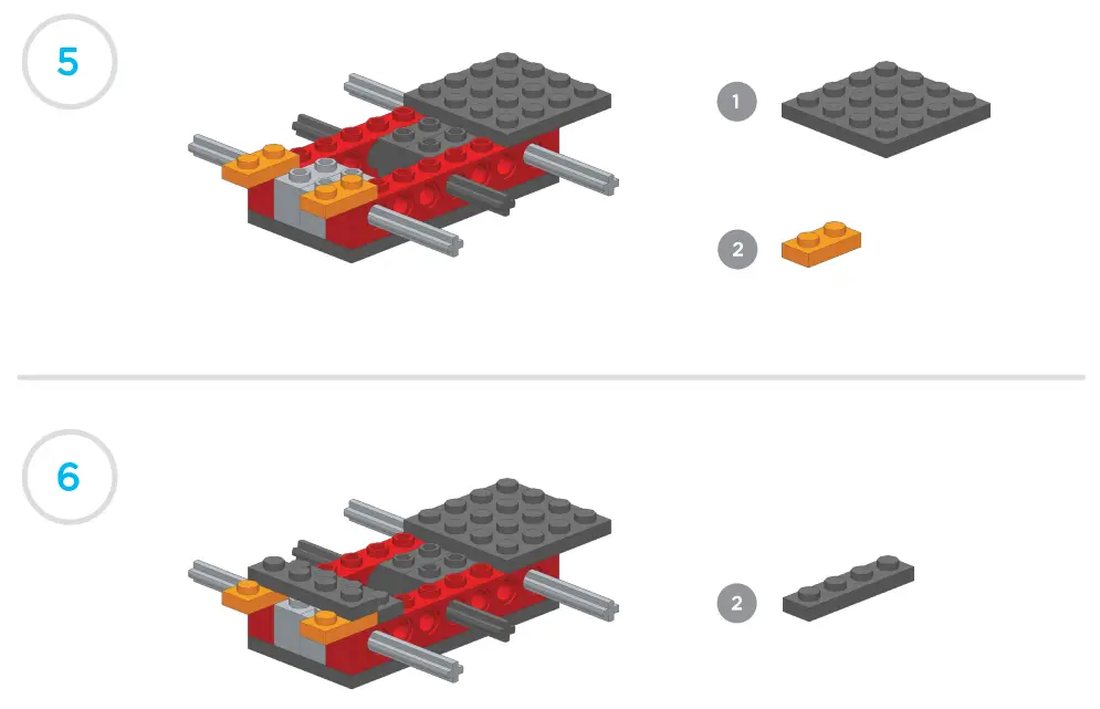 Tenka XV-B5 Fifth Build In The Circuit Cubes Gears Go Garage Kit - fig 3