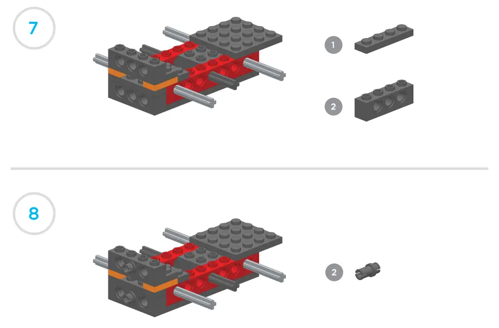 Tenka XV-B5 Fifth Build In The Circuit Cubes Gears Go Garage Kit - fig 4