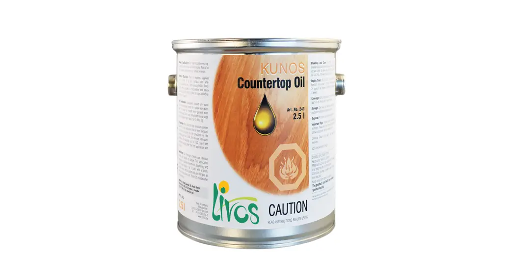 Livos Kunos 243 Countertop Oil User Guide