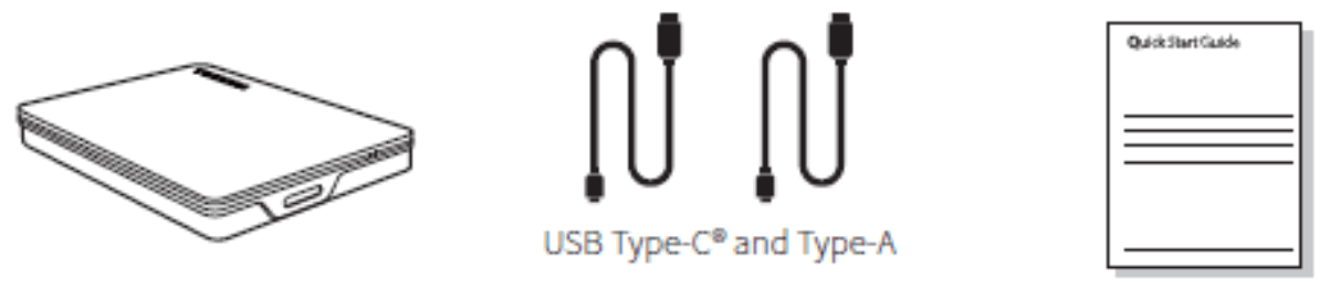 TOSHIBA Canvio Flex Portable Storage