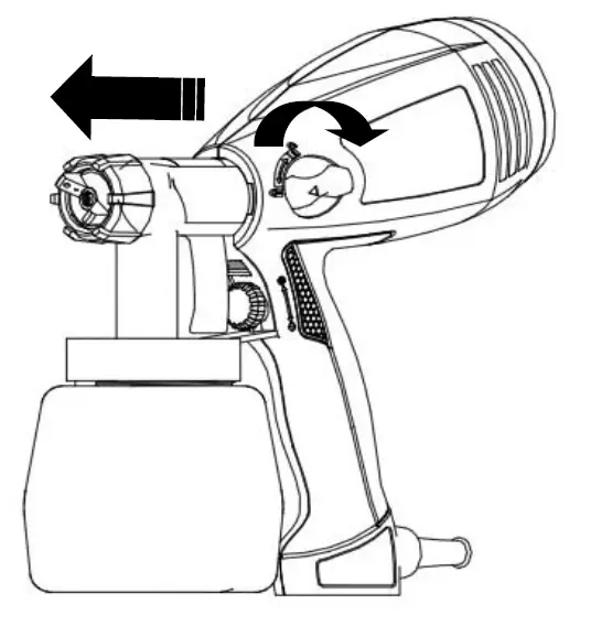 westfalia WFSP400 HVLP Paint Spray Gun 12