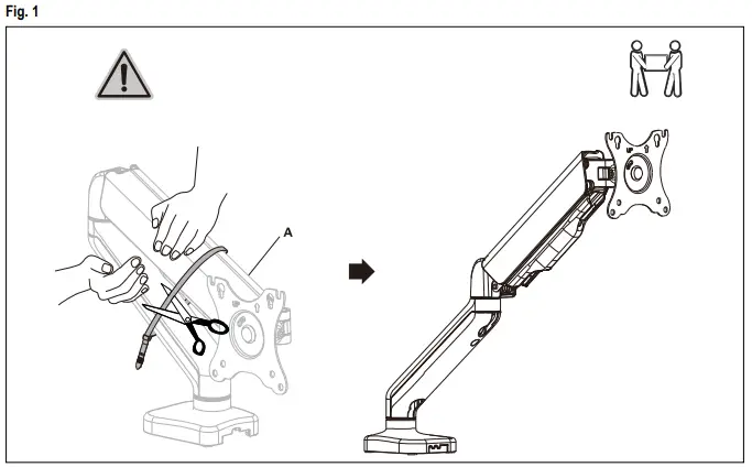 goobay-58530-Monitor-Mount-with-Gas-Spring-fig-3