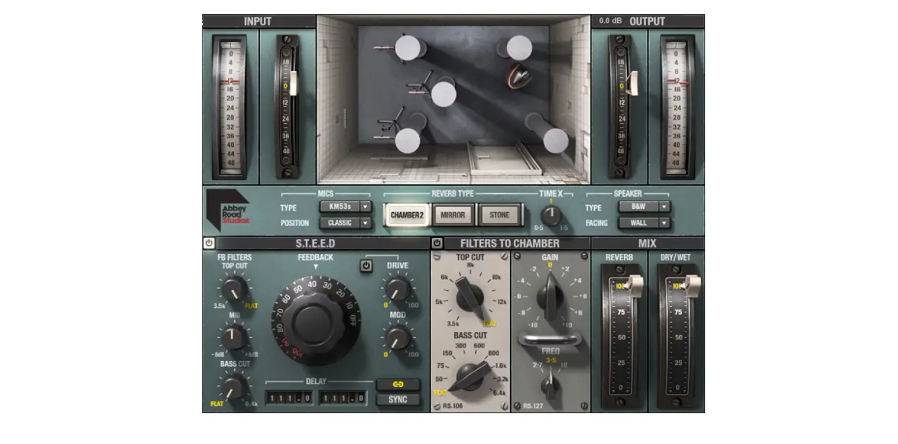 Waves Abbey Road Chambers Reverb-delay User Guide Waves Abbey Road Chambers Reverb-delay User Guide