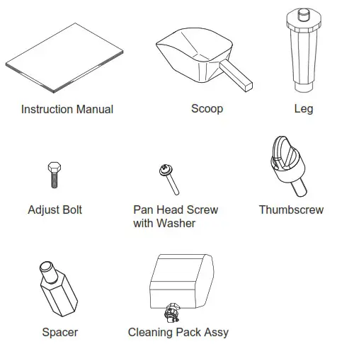 HOSHIZAKI KM 80C W Self Contained Crescent Cuber Ice Macker - INSTALLATION INSTRUCTIONS 2