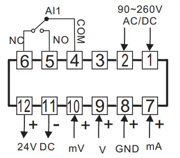 Aposun-CHDS4A-Series-Universal-Input-Digital-Panel-Meter-fig-5