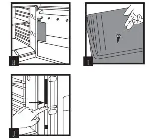 FIG 3 Gain entry with the fingerprint lock