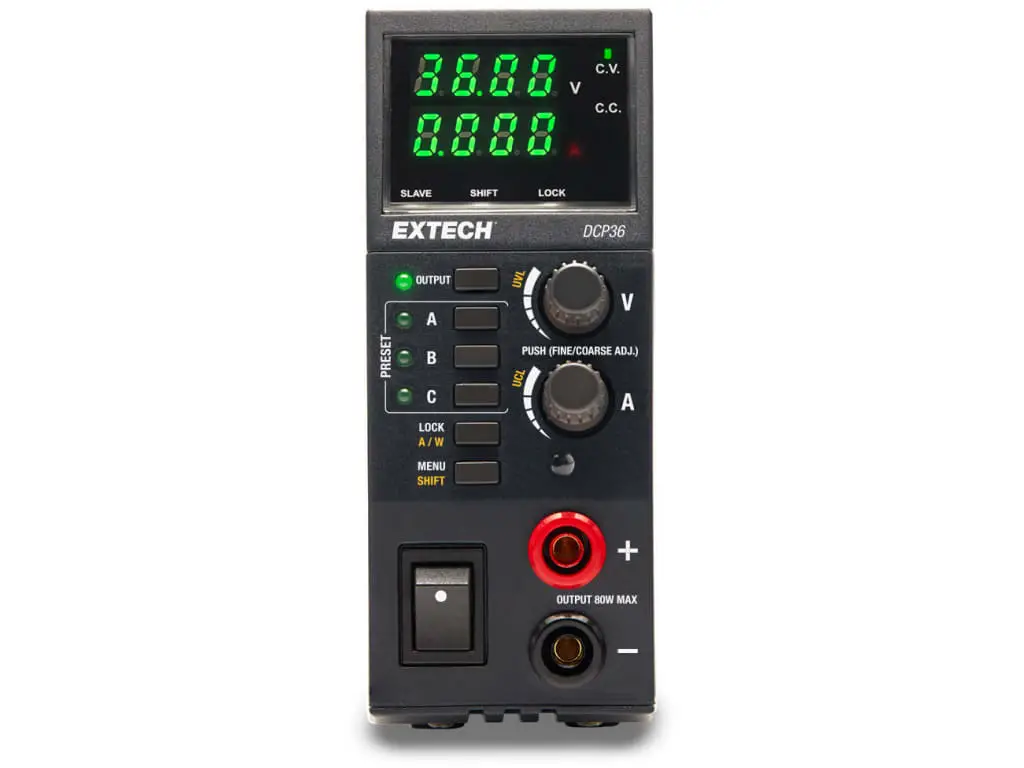 Extech Dcp36 80w Switching Dc Power Supply User Manual Extech Dcp36 80w Switching Dc Power Supply User Manual