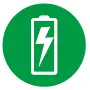 rechargeable battery icon