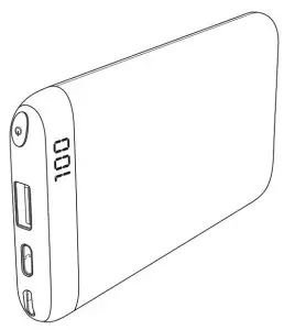 hama 183361 LED6S 6000mAh Power Pack