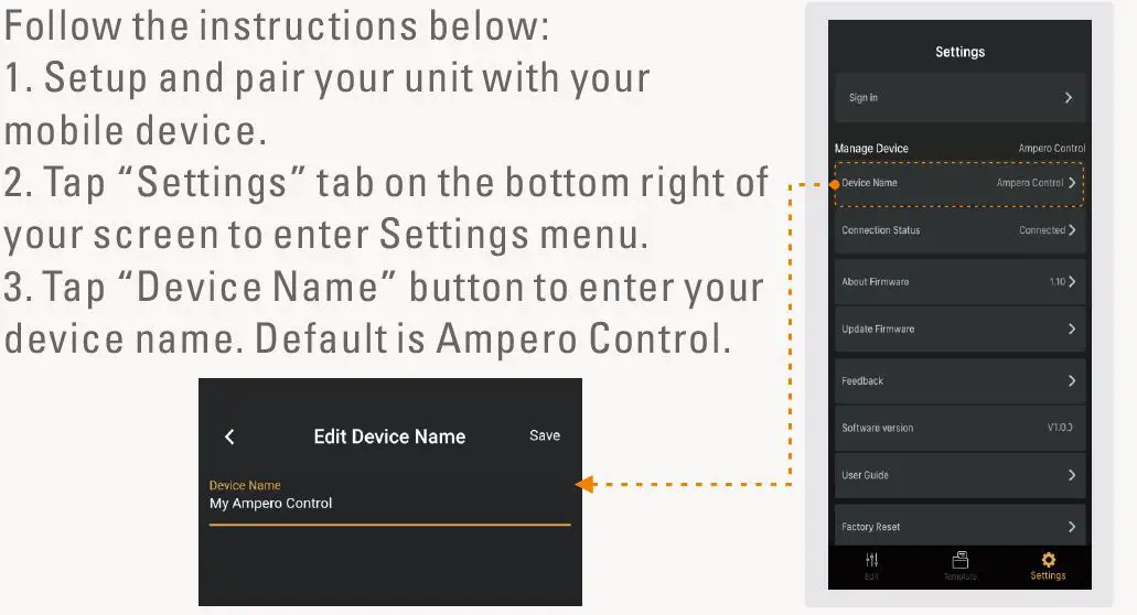 HOTONE 525606 Ampero Control 4 Button Bluetooth MIDI Foot Controller Pedal fig17