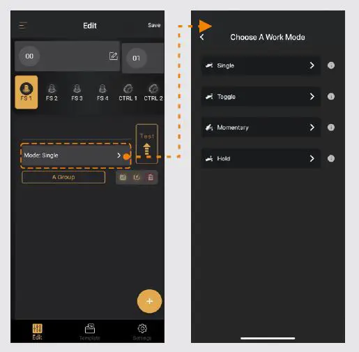 HOTONE 525606 Ampero Control 4 Button Bluetooth MIDI Foot Controller Pedal fig5