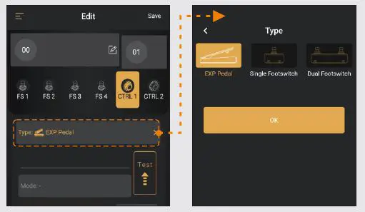 HOTONE 525606 Ampero Control 4 Button Bluetooth MIDI Foot Controller Pedal fig7