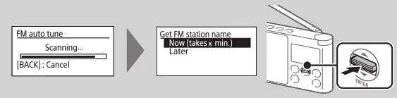 SONY XDR-S41D Portable DAB- FM function