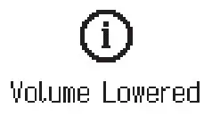 SONY XDR-S41D Portable DAB- Volume Lower