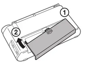 SONY XDR-S41D Portable DAB- ompartment