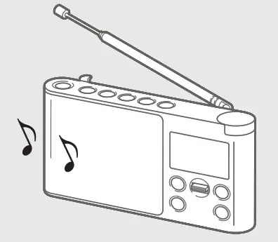 SONY XDR-S41D Portable DAB- preset