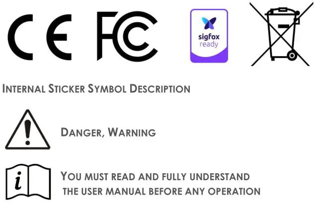 Axible Smart Multipurpose Tracker - Certifications