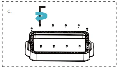 CREALITY CL 89 Halot Sky 3D Printer - step c