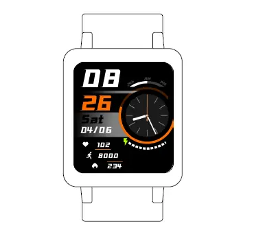 OYV TGW101 Smart Sports Watch-product
