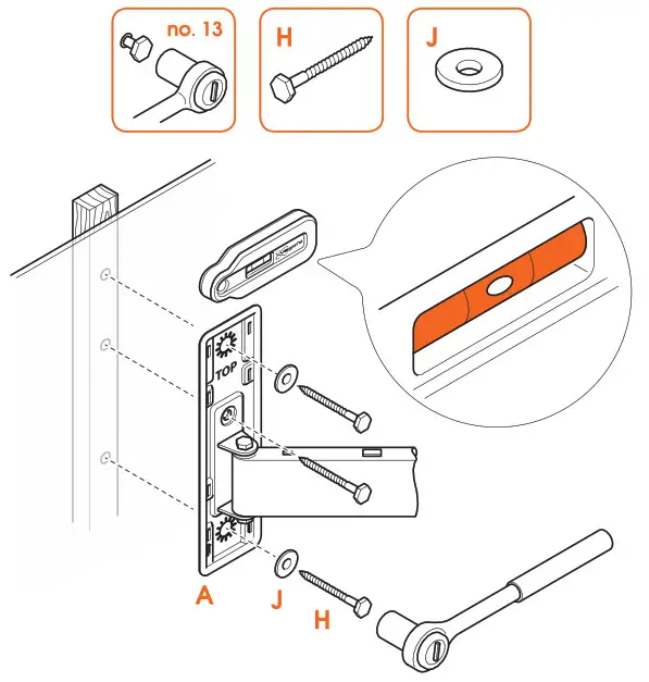 vogel s TVM 3420 Series Full Motion TV Wall Mount - Wooden wall with studs 2