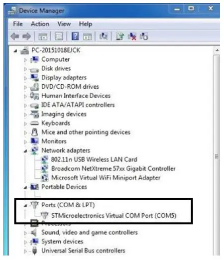 QUARK ELEC QK AS07 N2K NMEA 2000 GPS and Heading sensor - Checking the USB