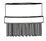 SUNJOE 24V PWSCRB CT RM Cordless Spin Power Scrubber Core Tool - Accessories 3