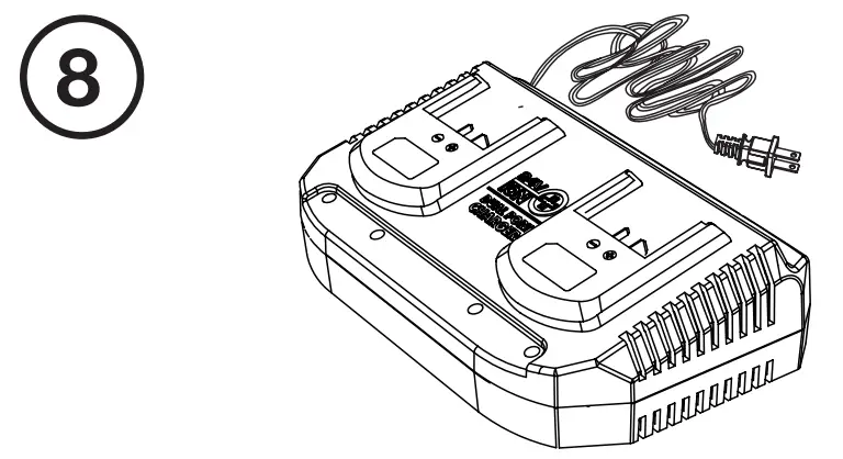 SUNJOE 24V PWSCRB CT RM Cordless Spin Power Scrubber Core Tool - Accessories 5