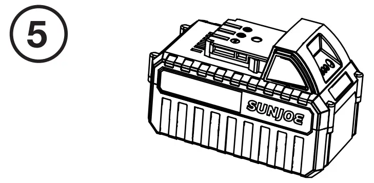 SUNJOE 24V PWSCRB CT RM Cordless Spin Power Scrubber Core Tool - Accessories 8