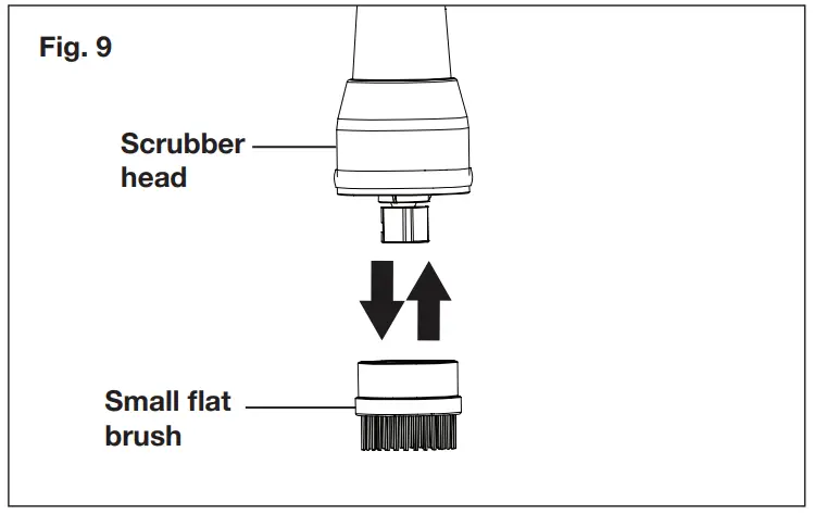 SUNJOE 24V PWSCRB CT RM Cordless Spin Power Scrubber Core Tool - fig 4