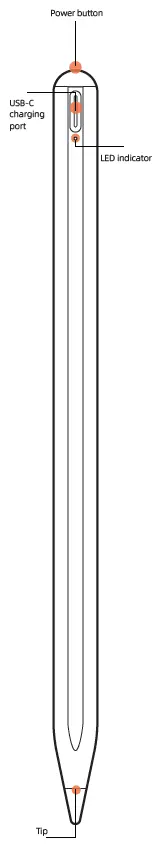 Uogic AC10S Stylus Pen FIG1