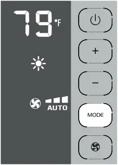 DeLonghi PACEX390UVcare 6AL WH WH Penguino 14000 BTU Portable Air Conditioner- HEATING MODE