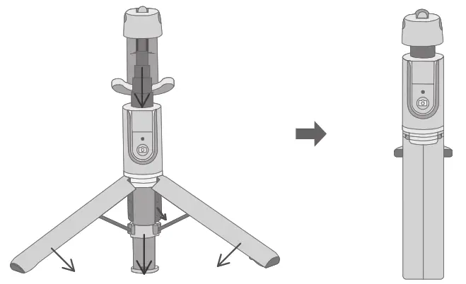 MPOW Selfie Sticktripod - Tripod