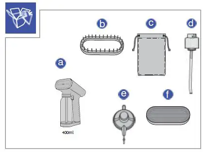 SteamOne XL400 Handheld Steamer FIG 1