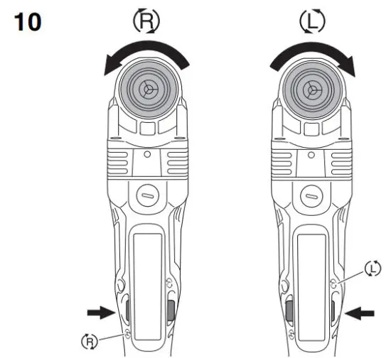 HiKOKI DN 18DSL Angle with Keyless Chuck - fig 10